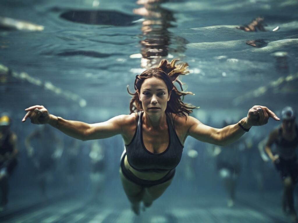 deep water fitness exercises